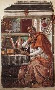 Sandro Botticelli Hl.Augustinus painting